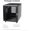 StarTech.com 12U 36in Knock-Down Server Rack Cabinet with Casters6