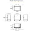 StarTech.com 15U 19" Server Rack Cabinet - 4 Post Adjustable Depth (6-32") Locking Knock Down Enclosure - Mobile w/Glass Door & Casters4