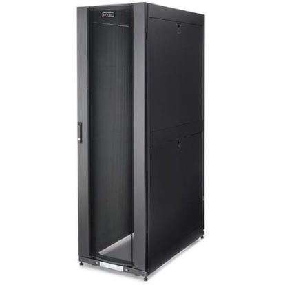 StarTech.com 42U 19" Server Rack Cabinet /4 Post Adjustable Deep 3-35" Mobile Locking Vented IT/Data Network Equipment Enclosure w/Casters1