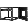 StarTech.com 8U 22in Depth Hinged Open Frame Wallmount Server Rack5