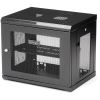 StarTech.com 2 Post 9U 19" Wall Mount Network Cabinet Adjustable 6-15"- Locking Vented IT Equipment/Switch Rack Enclosure /Shelf/Hook&Loop1