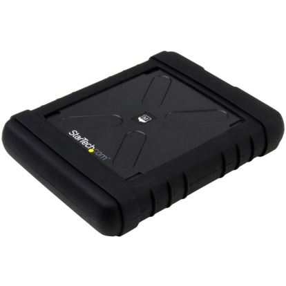 StarTech.com 2.5" USB 3.0 Hard Drive Enclosure - Rugged - Supports UASP - Tool-Less - IP54 - SSD USB External HDD Enclsoure1