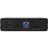 StarTech.com 3.5in Black USB 3.0 External SATA III Hard Drive Enclosure with UASP for SATA 6 Gbps - Portable External HDD2