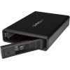 StarTech.com eSATA Enclosure - Hard Drive Enclosure for 3.5in SATA HDD - USB 3.0 / eSATA - Trayless - External HDD Enclosure - Metal2