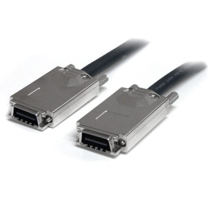 StarTech.com StarTech.com 100cm Serial Attached SCSI SAS Cable - SFF-8470 to SFF-8470 - erial Attached SCSI (SAS) external cable - 4-Lane - 4x InfiniBand - 4x InfiniBand1