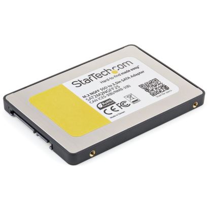 StarTech.com M.2 SSD to 2.5in SATA III Adapter - M.2 Solid State Drive Converter with Protective Housing1