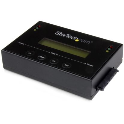 StarTech.com 1:1 Standalone Hard Drive Duplicator with Disk Image Library Manager for Backup & Restore, HDD/SSD Cloner1