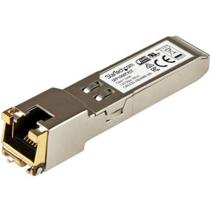 StarTech.com MSA Uncoded SFP Module - 1000BASE-TX - 1GE Gigabit Ethernet SFP SFP to RJ45 Cat6/Cat5e Transceiver Module - 100m1