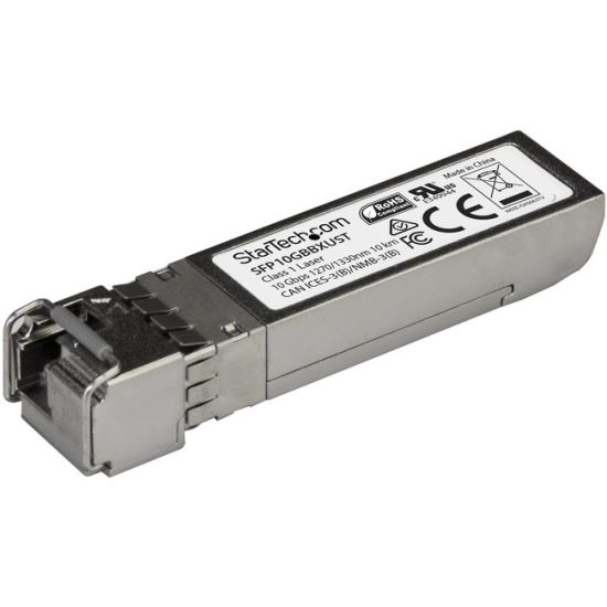 StarTech.com MSA Uncoded SFP+ Transceiver Module - 10GBASE-BX - 10 GbE Gigabit Ethernet BiDi Fiber (SMF)1