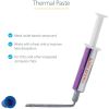 StarTech.com Thermal Paste, High Performance Thermal Paste, 1.5g Metal Oxide Heat Sink Compound, Re-sealable Syringes, CPU Paste, RoHS, CE5