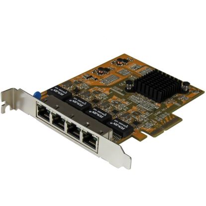 StarTech.com 4-Port PCI Express Gigabit Network Adapter Card - Quad-Port PCIe Gigabit NIC1