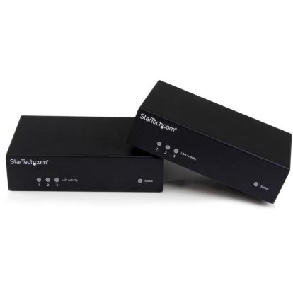 StarTech.com HDMI over CAT5 HDBaseT Extender - Power over Cable - IR - RS232 - 10/100 Ethernet - Ultra HD 4K - 330 ft (100m)1