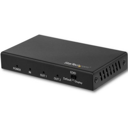 StarTech.com 2 Port HDMI Splitter - 4K 60Hz - 1x2 Way HDMI 2.0 Splitter - HDR - ST122HD2021