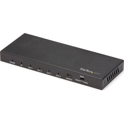 StarTech.com 4 Port HDMI Splitter - 4K 60Hz - 1x4 Way HDMI 2.0 Splitter - HDR - ST124HD2021