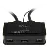 StarTech.com 2 Port USB HDMI Cable KVM Switch with Audio and Remote Switch - USB Powered2