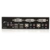 StarTech.com StarTech.com 2 Port DVI + USB KVM Switch with Audio - KVM switch - USB 2.0 Hub - 2 ports - 1 local user - 1U2