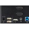 StarTech.com 2 Port Triple Monitor DisplayPort KVM Switch 4K 60Hz UHD HDR, DP 1.2 KVM Switch, 2-Pt USB 3.0 Hub, 4x USB HID, Audio, Hotkey7