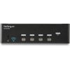 StarTech.com 4 Port HDMI KVM Switch - 4K 30Hz - Dual Display2