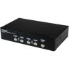 StarTech.com StarTech.com 4 Port DVI + USB KVM Switch with Audio - KVM switch - USB 2.0 Hub - 2 ports - 1 local user - 1U4