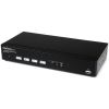 StarTech.com 4 Port USB DVI KVM Switch with DDM Fast Switching Technology and Cables1