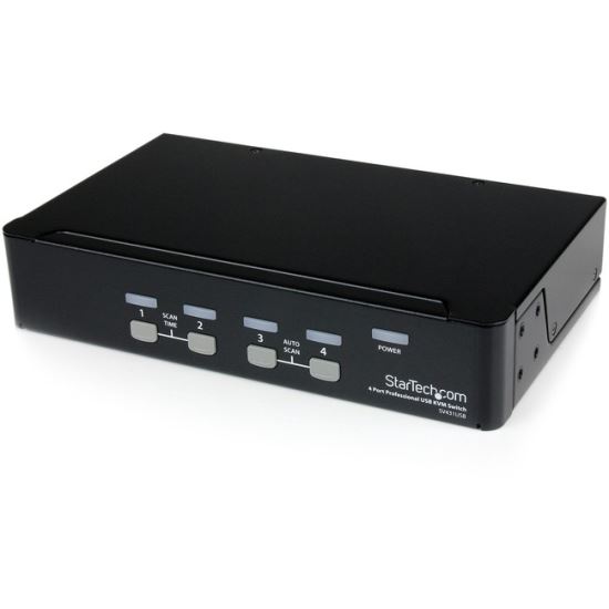 StarTech.com StarTech.com StarView SV431USB - KVM switch - USB - 4 ports - 1 local user - USB - 1U1