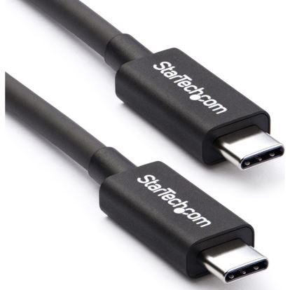 StarTech.com Thunderbolt 3 Cable - 40Gbps - Daisy Chainable - Passive - USB C Cable - USB-C Thunderbolt to Thunderbolt Cable1