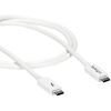 StarTech.com 1m Thunderbolt 3 Cable - 20Gbps - White - Thunderbolt / USB-C / DisplayPort Compatible - Thunderbolt 3 USB-C Cable4