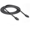 StarTech.com Thunderbolt 3 Cable - 6 ft / 2m - 4K 60Hz - 20Gbps - USB C to USB C Cable - Thunderbolt 3 USB Type C Charger Cable5