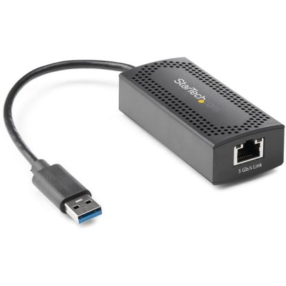 StarTech.com 5GbE USB A to Ethernet Adapter - NBASE-T NIC - USB 3.0 Type A 2.5 GbE /5 GbE Multi Speed Gigabit Network USB 3.1 to RJ45/LAN1