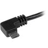 StarTech.com 1m 3 ft Micro-USB Cable with Right-Angled Connectors - M/M - USB A to Micro B Cable2