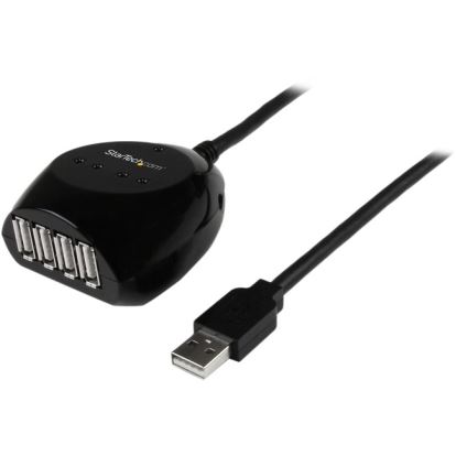 StarTech.com 15m USB 2.0 Active Cable with 4 Port Hub1