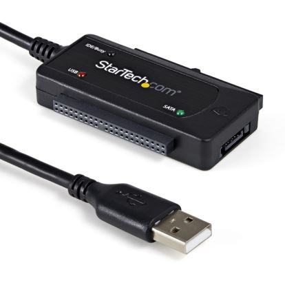 StarTech.com USB 2.0 to SATA/IDE Combo Adapter for 2.5/3.5" SSD/HDD1