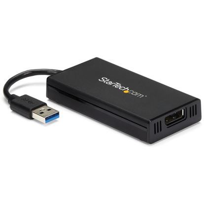 StarTech.com USB 3.0 to 4K DisplayPort External Multi Monitor Video Graphics Adapter - DisplayLink Certified - Ultra HD 4K1