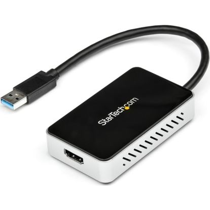 StarTech.com USB 3.0 to HDMI External Video Card Multi Monitor Adapter with 1-Port USB Hub - 1920x1200 / 1080p1