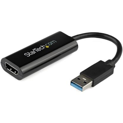StarTech.com USB 3.0 to HDMI Adapter, 1080p Slim USB to HDMI Display Adapter Converter for Monitor, External Graphics Card, Windows Only1