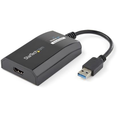 StarTech.com USB 3.0 to HDMI Adapter, DisplayLink Certified, 1920x1200, USB-A to HDMI Display Adapter, External Graphics Card for Mac/PC1