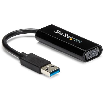 StarTech.com Slim USB 3.0 to VGA External Video Card Multi Monitor Adapter - 1920x1200 / 1080p1