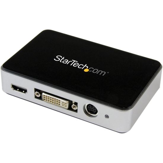 StarTech.com USB 3.0 Video Capture Device - HDMI / DVI / VGA / Component HD Video Recorder - 1080p 60fps1