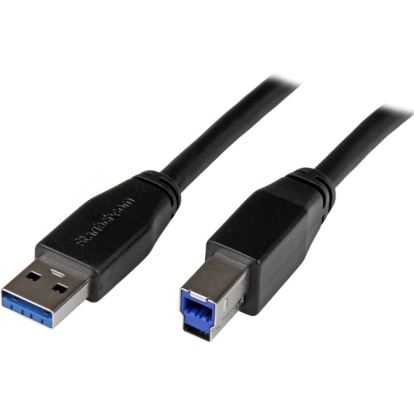 StarTech.com 10m 30 ft Active USB 3.0 USB-A to USB-B Cable - M/M - USB A to B Cable - USB 3.1 Gen 1 (5 Gbps)1