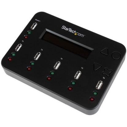 StarTech.com Standalone 1:5 USB Flash Drive Duplicator and Eraser - Flash Drive Copier1