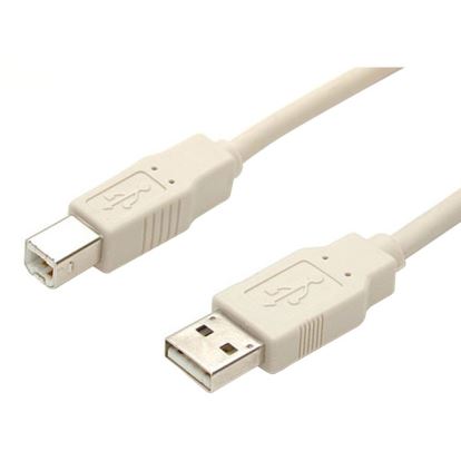 StarTech.com StarTech.com - USB cable - 4 pin USB Type A (M) - 4 pin USB Type B (M) - 10 ft1