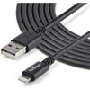 StarTech.com 3m (10ft) Long Black Apple&reg; 8-pin Lightning Connector to USB Cable for iPhone / iPod / iPad4