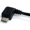 StarTech.com 3 ft Micro USB Cable - A to Left Angle Micro B2