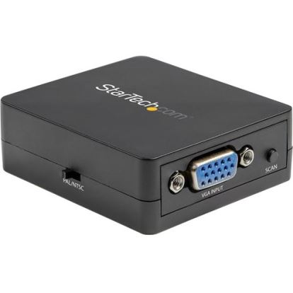 StarTech.com 1080p VGA to RCA and S-Video Converter - USB Powered - High Resolution VGA Input with Dynamic Scaling (VGA2VID2)1