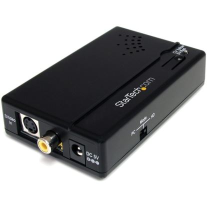 StarTech.com Composite and S-Video to HDMI&reg; Converter with Audio1