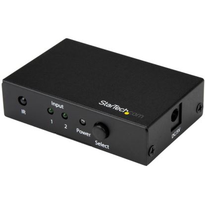 StarTech.com 2 Port HDMI Switch - 4K 60Hz - Supports HDCP - IR - HDMI Selector - HDMI Multiport Video Switcher - HDMI Switcher1