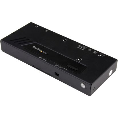 StarTech.com 2-Port HDMI Automatic Video Switch - 4K 2x1 HDMI Switch with Fast Switching, Auto-Sensing and Serial Control1