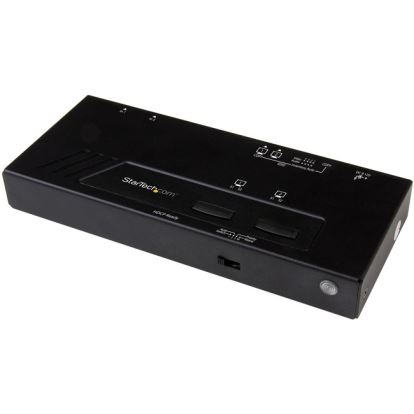 StarTech.com 2x2 HDMI Matrix Switch - 4K with Fast Switching, Auto-Sensing and Serial Control1