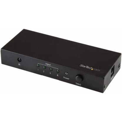 StarTech.com 4 Port HDMI Switch - 4K 60Hz - Supports HDCP - IR - HDMI Selector - HDMI Multiport Video Switcher - HDMI Switcher1