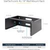 StarTech.com 4U Wall Mount Rack, 13.78in Deep, 19 inch Wall Mount Network Rack, Wall Mounting Patch Panel Bracket for Switch/IT Equipment6